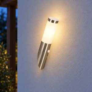 Eglo helsinki applique per esterno da veranda con sensore di movimento