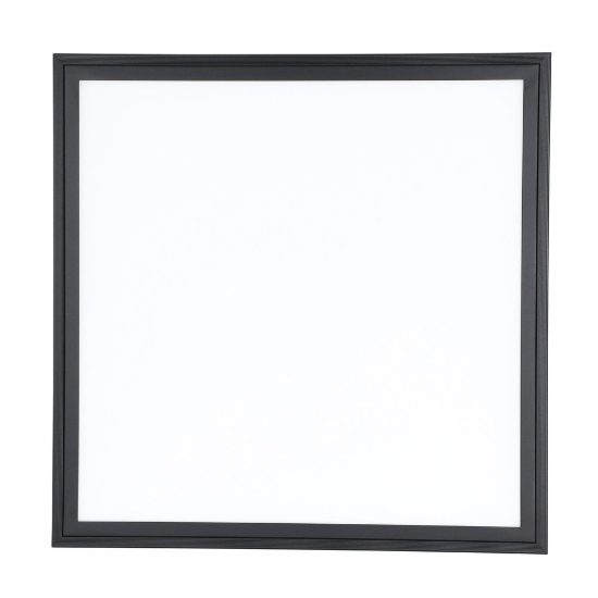 Eglo salobrena 1 plafoniera led 21,5w 4000k 45cm per camera da letto moderna nera