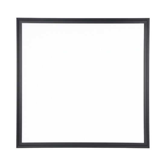 Eglo salobrena 1 plafoniera led 33w 4000k 59,5cm per camera da letto moderna nera