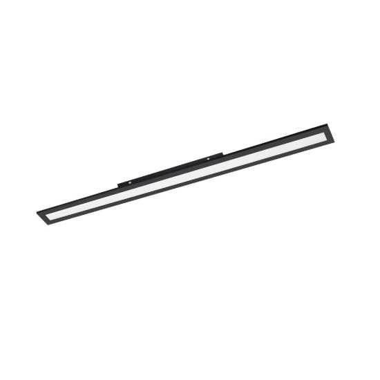 Eglo salobrena 1 plafoniera led 38w 4000k 119,5cm per cucina moderna nera