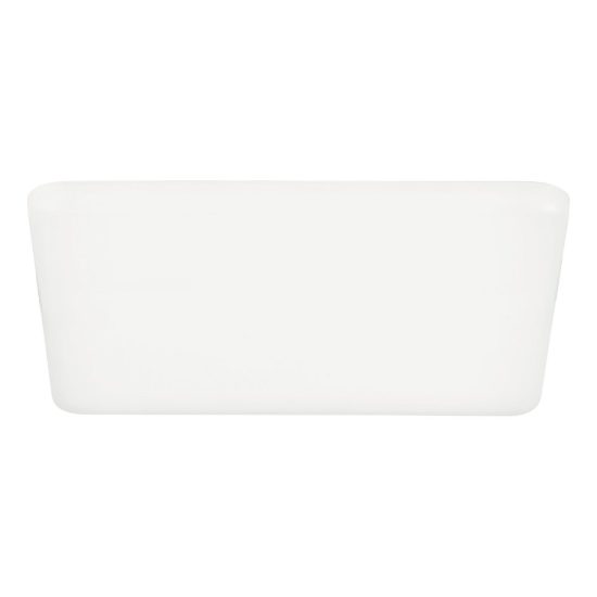 Eglo rapita faretto da incasso per cartongesso led 5,5w 3000k ip65 foro 6,8cm quadrato bianco