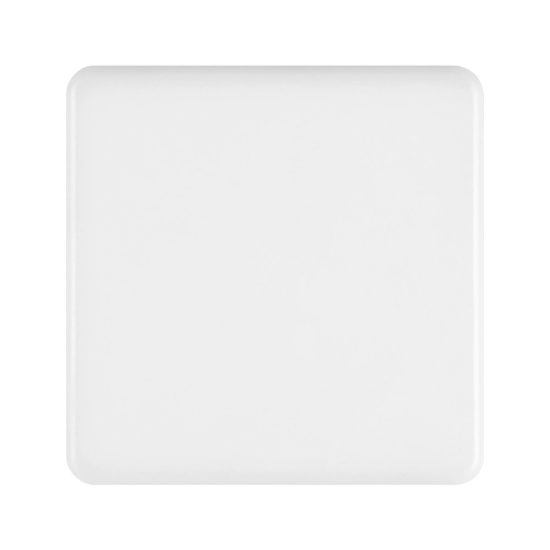 Eglo rapita faretto da incasso per cartongesso led 11,5w 3000k ip65 foro 6,8cm quadrato bianco