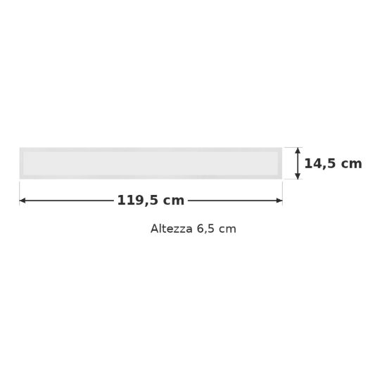 Eglo moradillo r plafoniera led 28,3w 2700k 6500k 119,5cm con telecomando per corridoio bianca