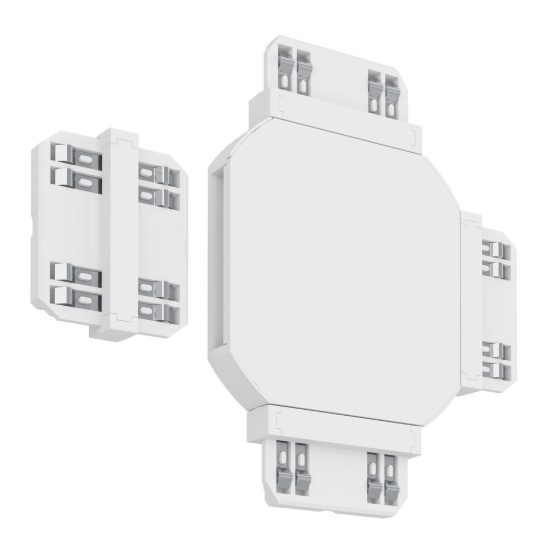 Eglo tplus extension binario di prolunga con connettori e copertura 100cm bianco