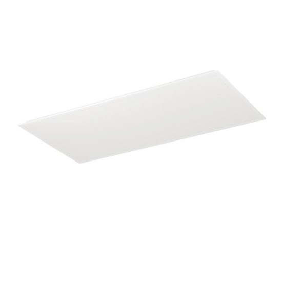Eglo moradillo r plafoniera led 35,5w 2700k 6500k 119,5cm con telecomando per soggiorno bianca
