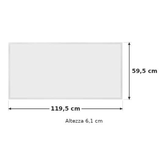 Eglo moradillo r plafoniera led 35,5w 2700k 6500k 119,5cm con telecomando per soggiorno bianca