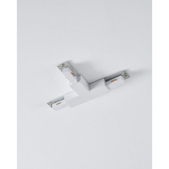 Eglo easyt t connector connettore a t per binario 20,9cm bianco
