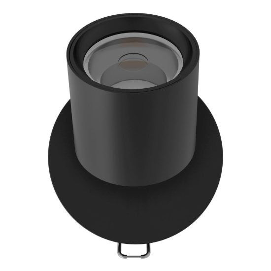Eglo mengibar tube faretto da incasso per cartongesso orientabile led 4,8w cct nero