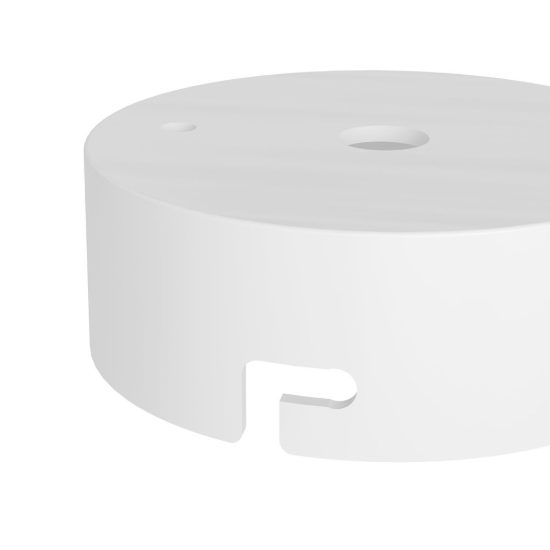 Eglo mengibar mounting base per montaggio a plafone dei faretti mengibar 7cm bianca