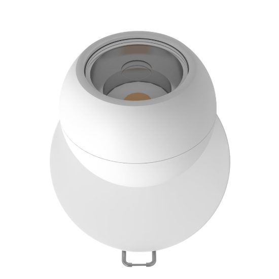 Eglo mengibar sphere faretto da incasso per cartongesso orientabile led 4,8w cct bianco