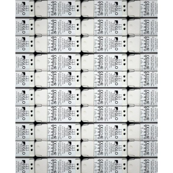 Eglo trasformatore elettronico dimmerabile per alogene 0-70w e led 0-40w 11,3cm bianco