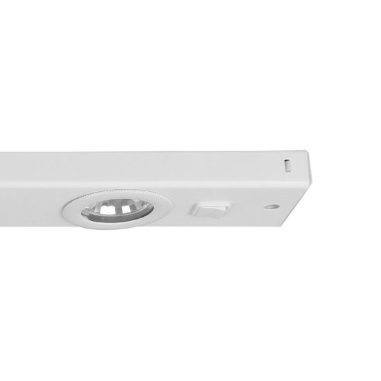 Eglo kob led lampada sottopensile led 6,9w 3000k 60cm per cucina moderna bianca