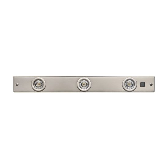 Eglo kob led lampada sottopensile led 6,9w 3000k 60cm per cucina moderna nichel