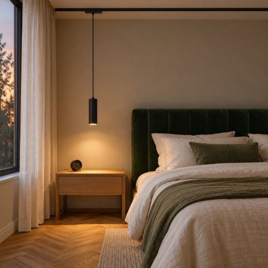 Eglo easyt pendant lampada a sospensione per binario gu10 6cm moderna cilindrica nera