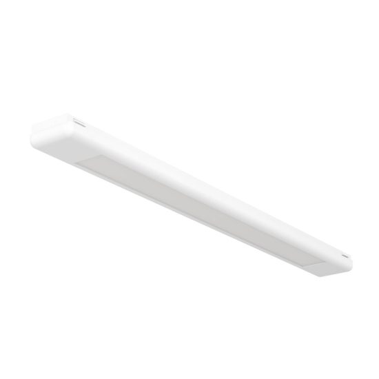 Eglo tplus flat light faretto lineare per binario led 6,6w cct 2700k 6500k 30cm moderno bianco