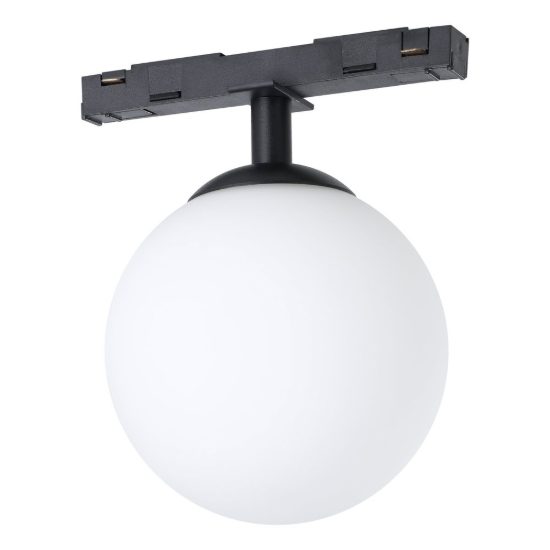 Eglo easyt sphere spot faretto per binario g9 10cm moderno nero