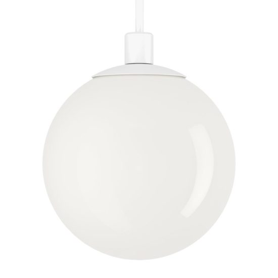 Eglo easyt sphere pendant lampada a sospensione per binario g9 10cm moderna bianca