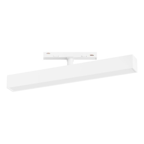 Eglo easyt long diffuso faretto lineare per binario led 5w 2700k 6500k 30,5cm moderno bianco