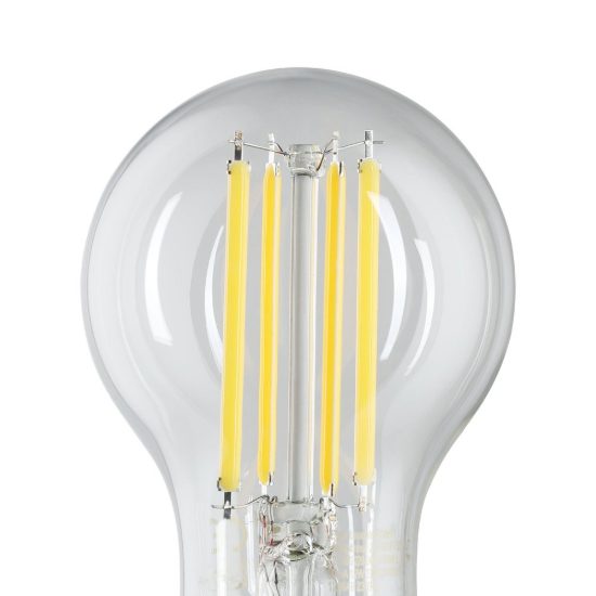 Eglo lampadina led e27 12w 2700k a goccia trasparente a filamento confezione da 8 pezzi