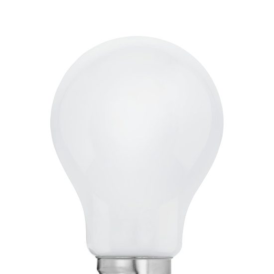 Eglo lampadina led e27 4w 2700k a goccia opalina confezione da 8 pezzi