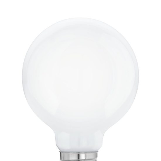 Eglo lampadina led e27 7w 2700k a globo opalina 8cm confezione da 4 pezzi