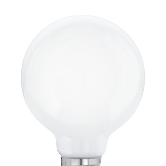 Eglo lampadina led e27 9w 2700k a globo opalina 8cm confezione da 4 pezzi