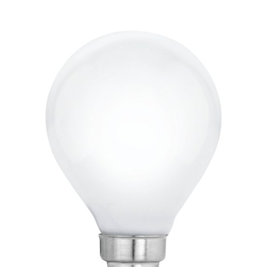 Eglo lampadina led e14 4,5w 2700k a sfera opalina dimmerabile confezione da 8 pezzi