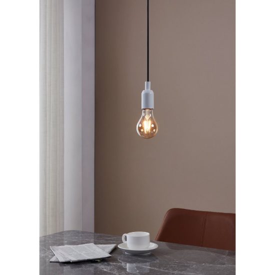 Eglo lampadina led e27 4w 2200k a goccia ambrata a filamento confezione da 8 pezzi