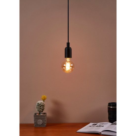 Eglo lampadina led e27 4w 2200k a globo ambrata 8cm con filamento a spirale confezione da 4 pezzi