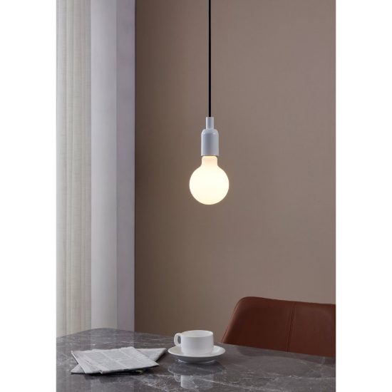 Eglo lampadina led e27 7,5w 2700k a globo opalina 9,5cm dimmerabile confezione da 4 pezzi
