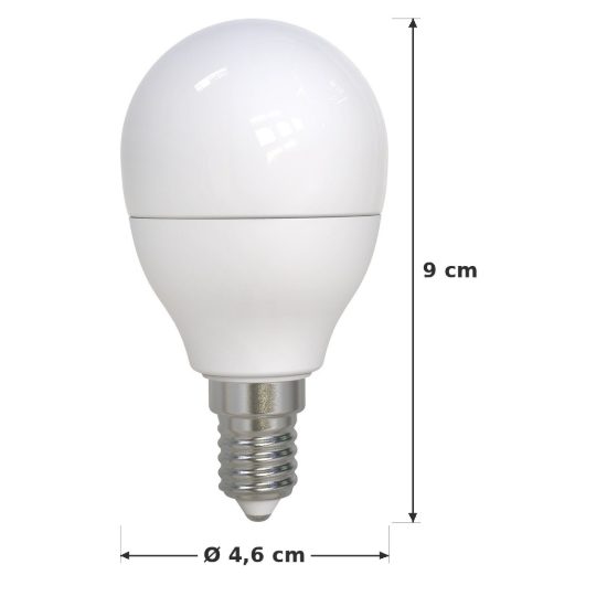 Eglo lampadina led e14 7,5w 3000k a sfera opalina dimmerabile confezione da 8 pezzi