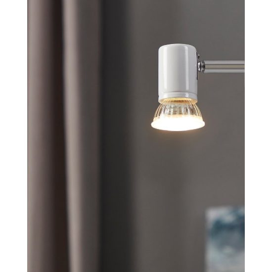 Eglo lampadina led gu10 2,9w 3000k a riflettore satinata confezione da 8 pezzi