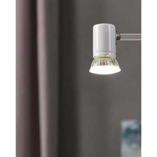 Eglo lampadina led gu10 2,9w 4000k a riflettore satinata confezione da 8 pezzi