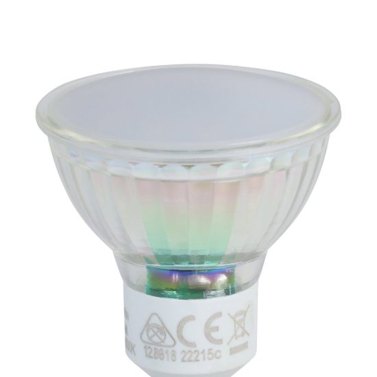 Eglo lampadine led gu10 2,9w 4000k a riflettore satinate 16 pezzi in 8 confezioni da 2