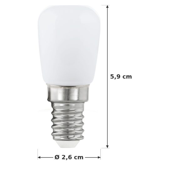 Eglo lampadina led e14 2,5w 2700k a oliva opalina confezione da 8 pezzi