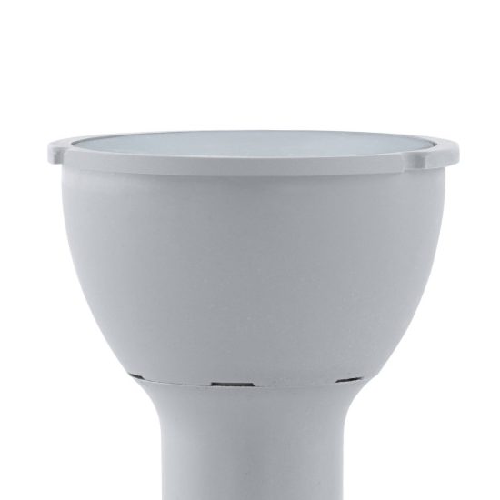 Eglo lampadina led gu10 3,4w 3000k a riflettore trasparente step dimming confezione da 8 pezzi