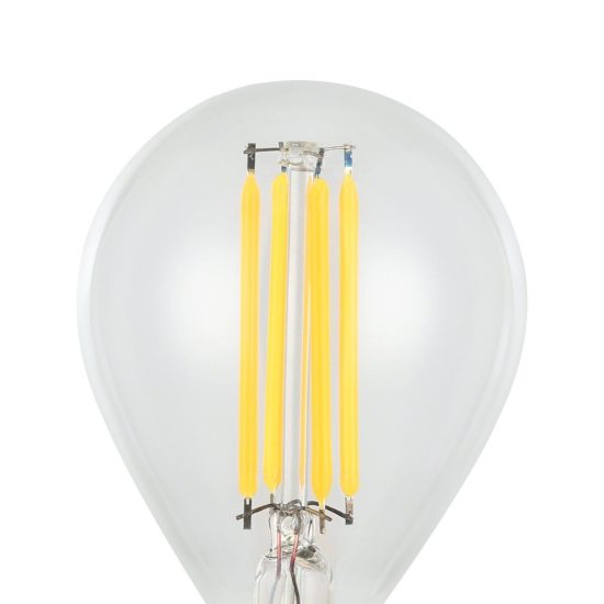 Eglo lampadina led e14 4,5w 2700k a sfera trasparente step dimming confezione da 8 pezzi