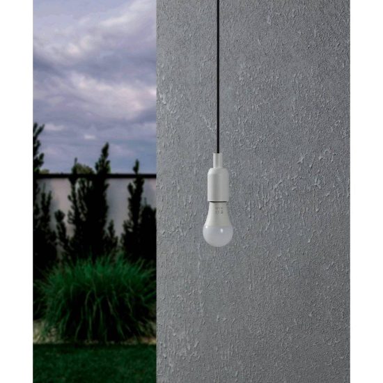 Eglo lampadina led e27 6,1w 2700k a goccia opalina da esterno con sensore di movimento confezione da 8 pezzi