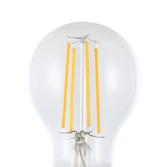 Eglo lampadina led e27 7,3w 3000k a goccia trasparente da esterno confezione da 8 pezzi