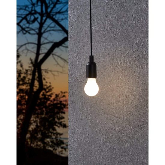 Eglo lampadina led e27 4,5w 3000k a goccia opalina da esterno confezione da 8 pezzi