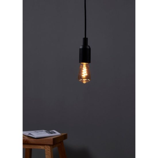 Eglo lampadina led e27 4w 2000k a oliva ambrata 4,8cm con filamento a spirale dimmerabile confezione da 8 pezzi