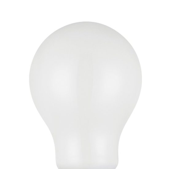 Eglo lampadina led e27 9w 2700k a goccia opalina dimmerabile confezione da 8 pezzi