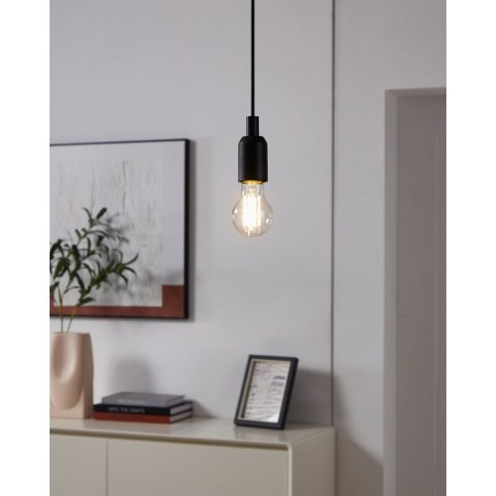 Eglo lampadina led e27 9w 2700k a goccia trasparente a filamento dimmerabile confezione da 8 pezzi