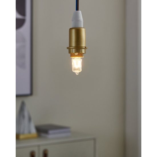 Eglo lampadine alogene g9 40w 2700k trasparenti 50 pezzi in 25 confezioni da 2