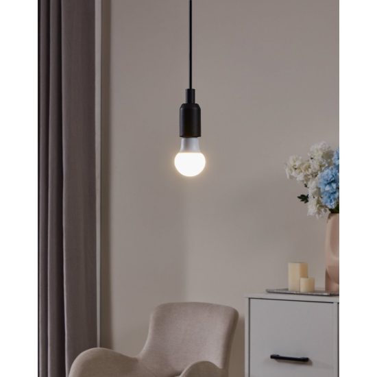 Eglo lampadina led e27 5,9w 3000k a goccia opalina confezione da 8 pezzi