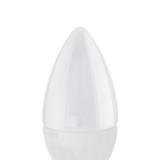 Eglo lampadina led e14 3,4w 3000k a candela opalina confezione da 8 pezzi