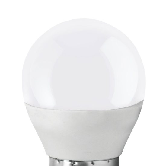 Eglo lampadina led e27 3,4w 4000k a globo opalina confezione da 8 pezzi