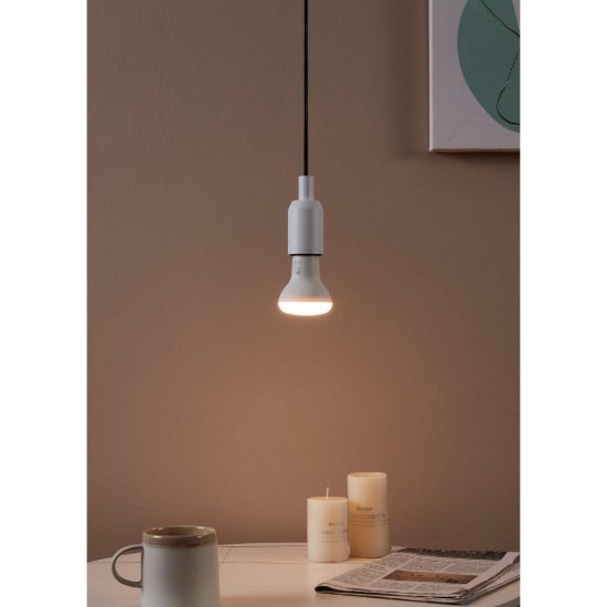 Eglo lampadina led e27 4,4w 3000k a riflettore opalina confezione da 8 pezzi