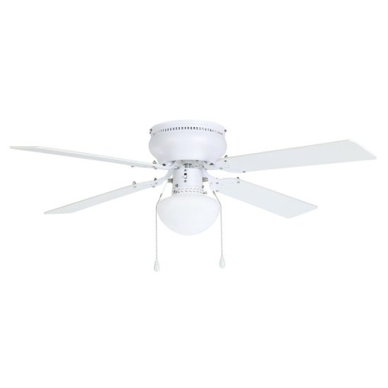 Eglo cagliari ventilatore da soffitto con luce 106,6cm bianco fino a 20 mq