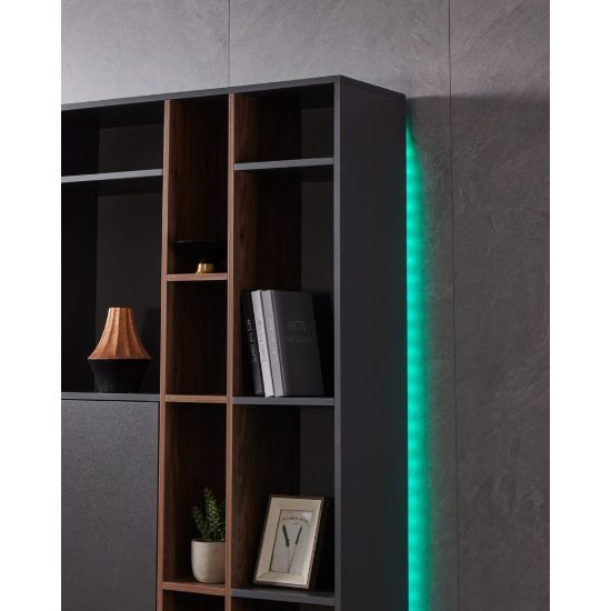 Eglo led stripe e striscia led rgb 12,5w 500cm dimmerabile con telecomando confezione da 16 pezzi
